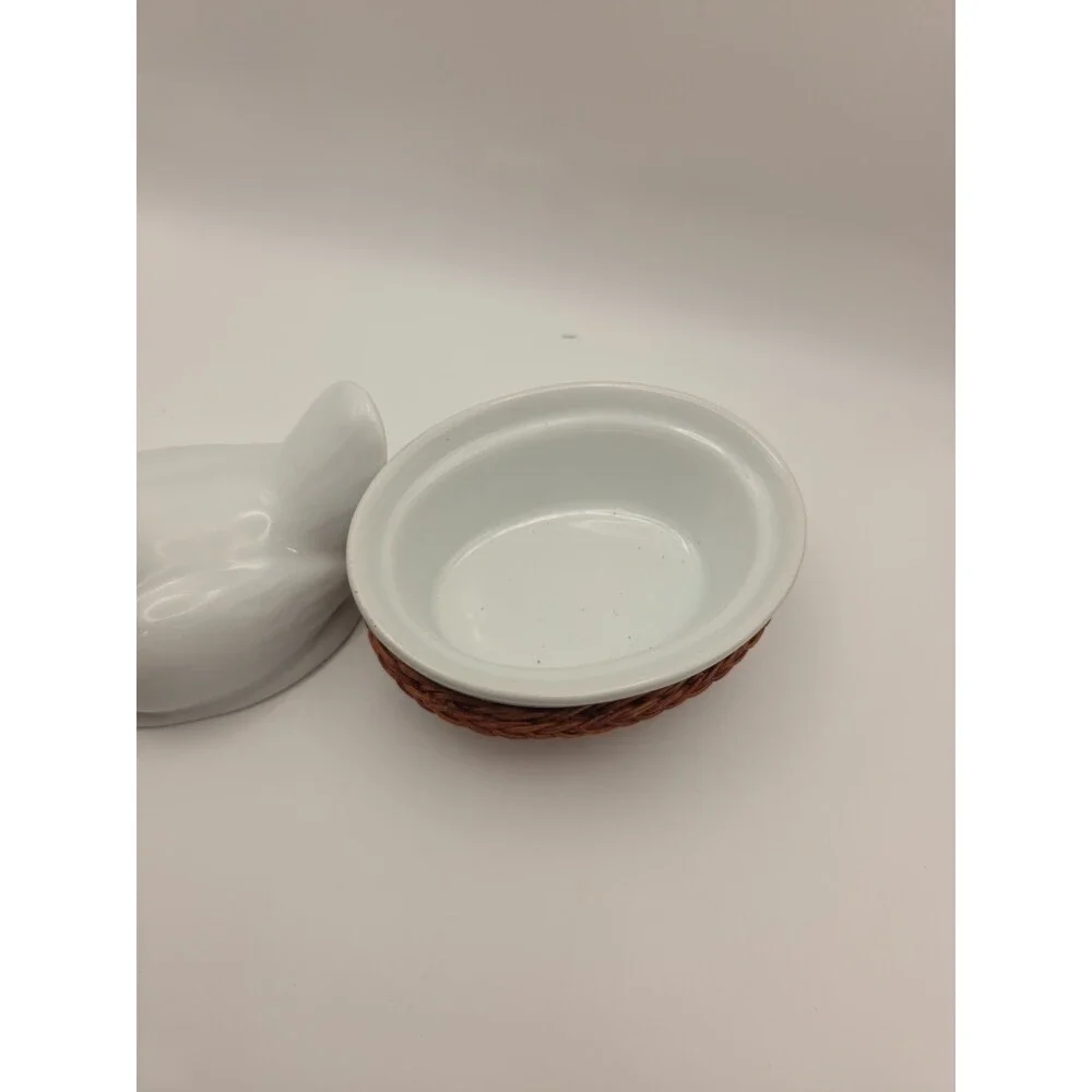 Individual Ceramic Chicken Covered Casserole Baking Dish